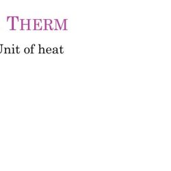 Words with the root therm