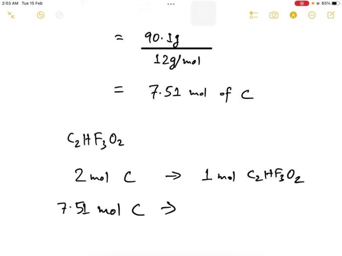 A sample of trifluoroacetic acid