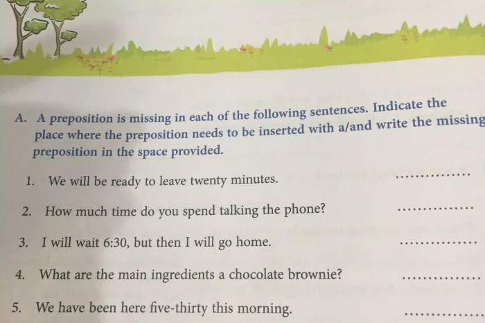 Which of the following sentences uses all its prepositions correctly