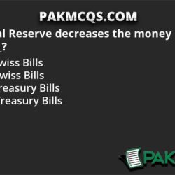 Federal bonds decreases selling